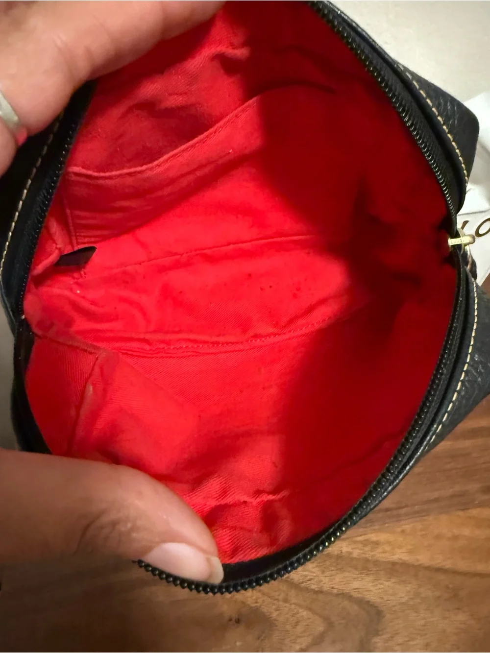 Dooney & Bourke compact pebble